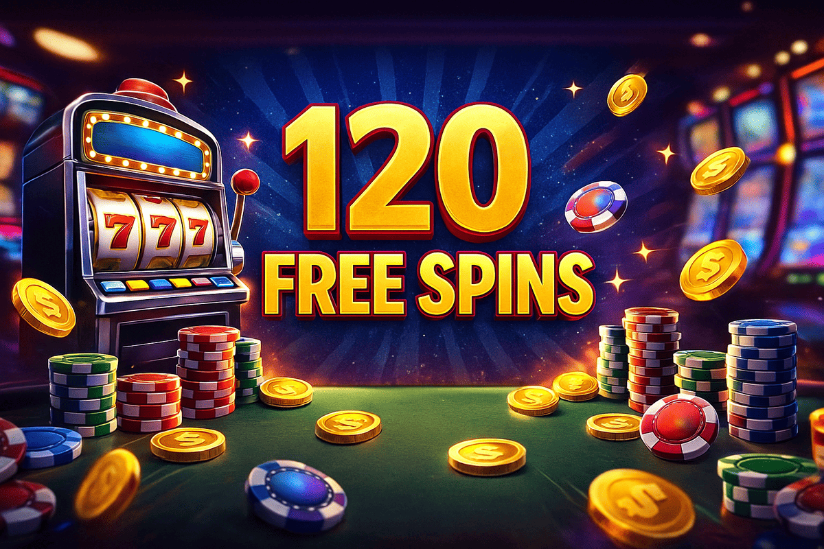 120 free spins