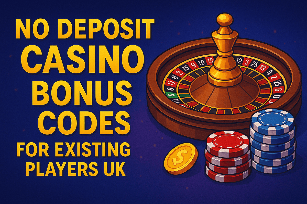 No deposit casino bonus codes for existing players UK